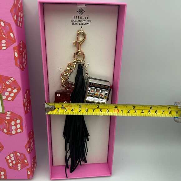 *New* Atterri Dice, Gaming Machine, and Tassel Bag Charm - Picture 4 of 7